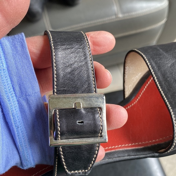 Cute Black STONEFLY Slide 2.5 Inch Heels Size 40/10 - Picture 14 of 14